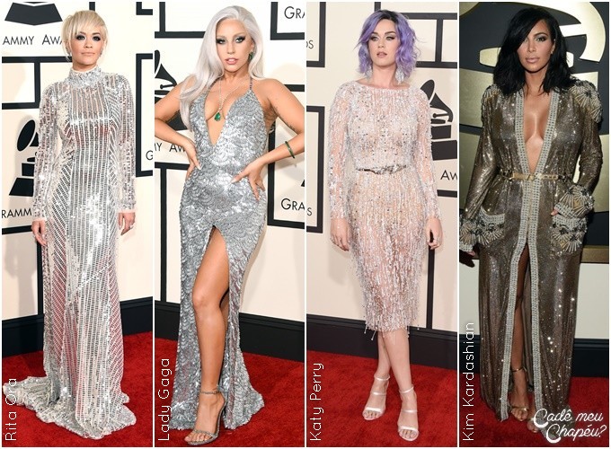 Rita Ora | Lady Gaga | Katy Perry | Kim Kardashian | Grammy 2015 | Grammy Awards | Cadê meu Chapéu? | https://cademeuchapeu.com