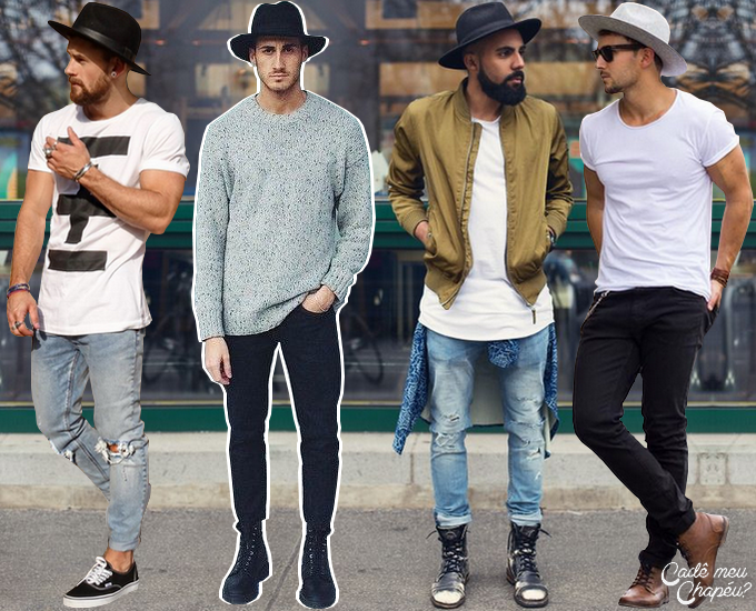 Chapéus masculinos | Men's hats | Male hat | Fedora | https://cademeuchapeu.com