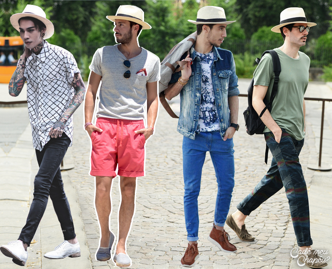 Chapéus masculinos | Men's hats | Male hat | Panamá | https://cademeuchapeu.com