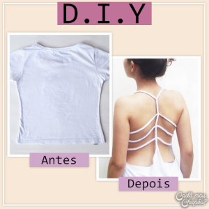 D.I.Y - camisa com tranças - instagram