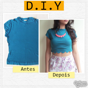 D.I.Y - croped top - instagram