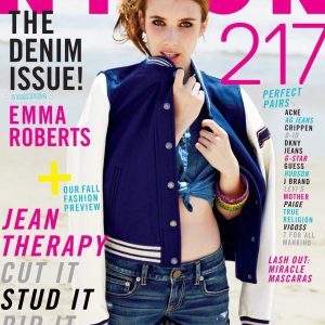 Emma Roberts na capa da Nylon